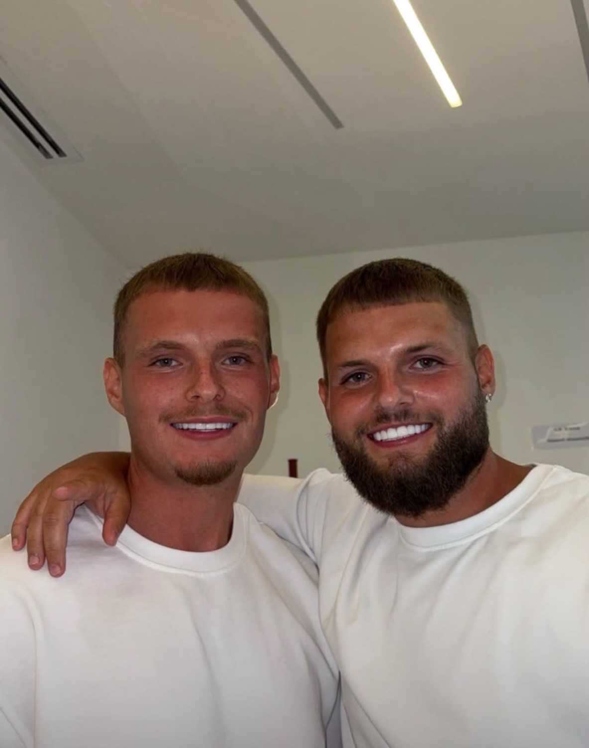 Patient smile after treatment