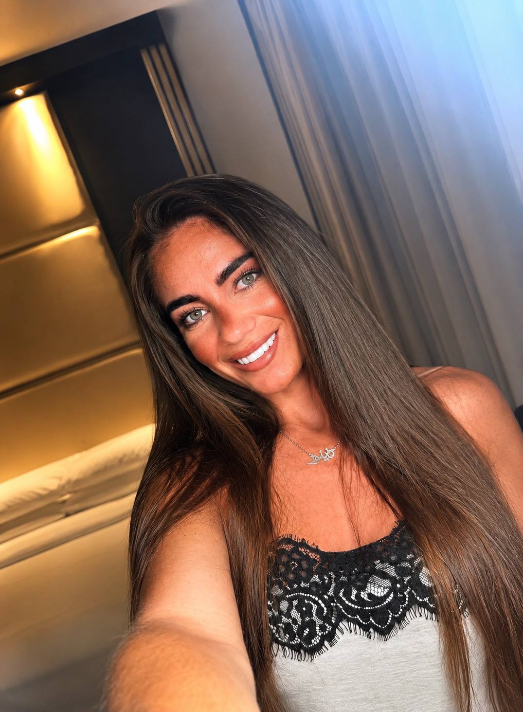 Patient smile after treatment